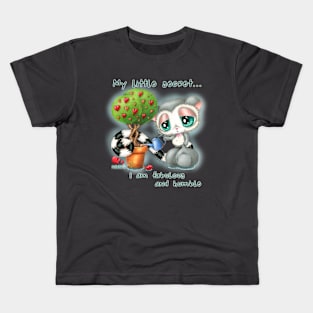 My little secret... I am fabulous and humble Kids T-Shirt